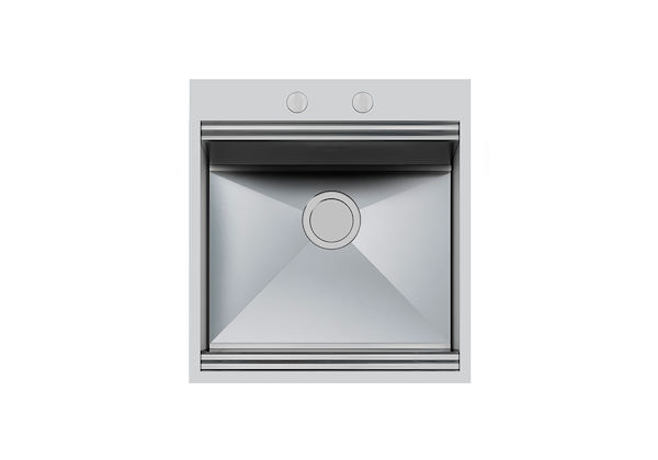 不锈钢水槽 60厘米, 水槽 Foster Milano, 水槽