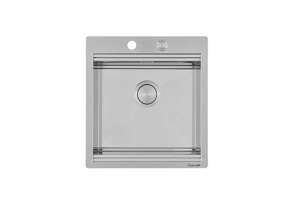 不锈钢水槽盆带格栅，60厘米, 水槽 Milanello workstation, 水槽