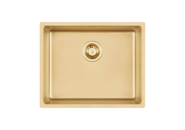 金色不锈钢水槽, SMOKEY 500 GOLD, 水槽