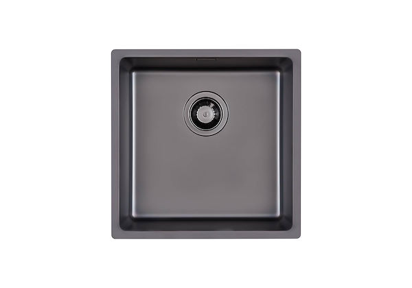 黑色不锈钢水槽, SMOKEY 400 GUN METAL, 水槽