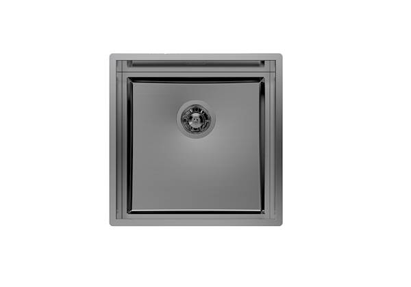 水槽 Quadra EVO Gun Metal, 水槽