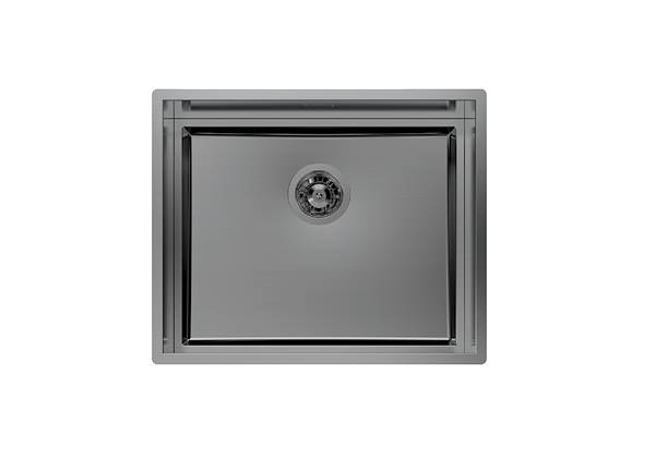 水槽 Quadra EVO Gun Metal, 水槽