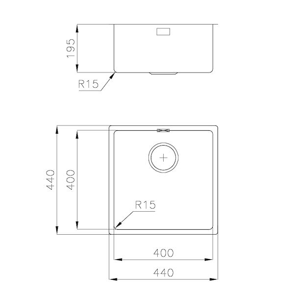 水槽 KE - R15 Vintage