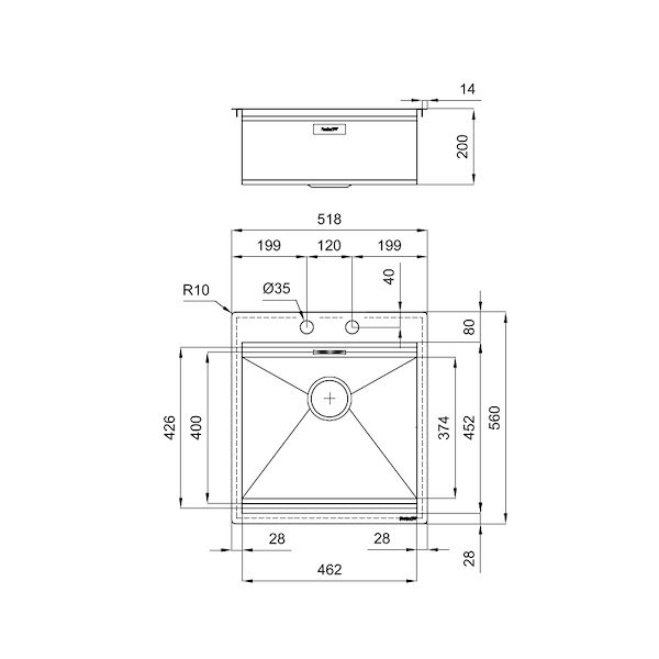 水槽 Foster Milano
