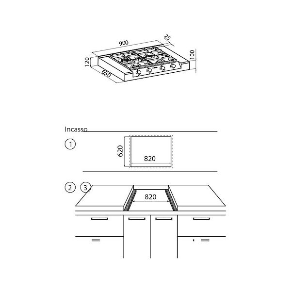 Rangetop Foster Milano