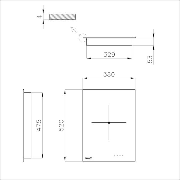 燃气灶 S4000 Domino Induction