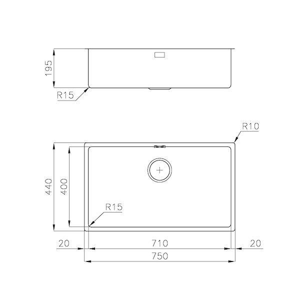 水槽 KE - R15 Vintage