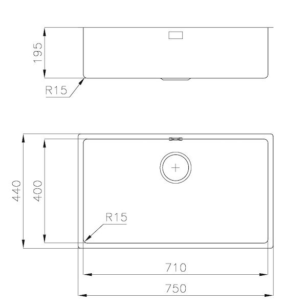水槽 KE - R15 Vintage