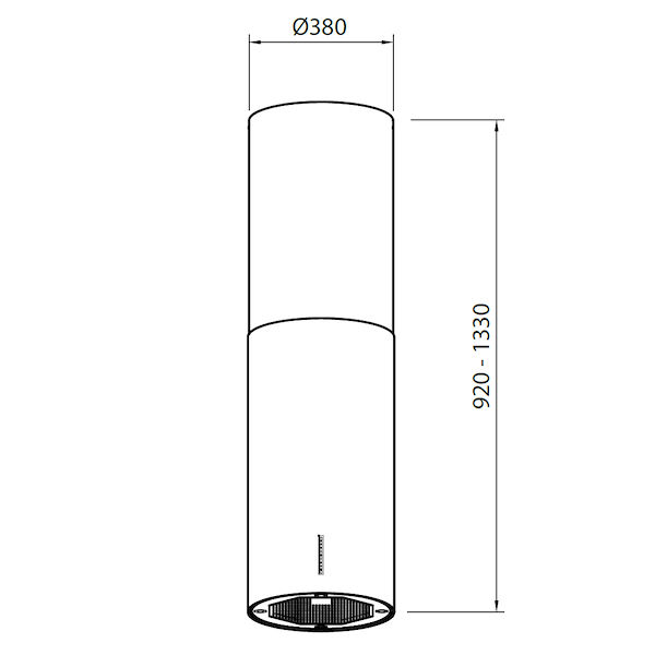 抽油烟机 Cilindro island