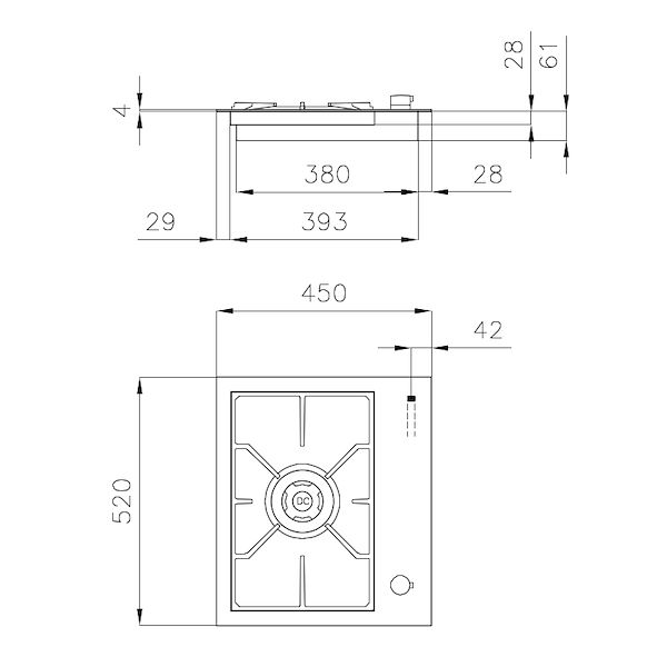 燃气灶 S4000 Domino