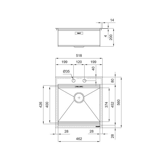 水槽 Foster Milano