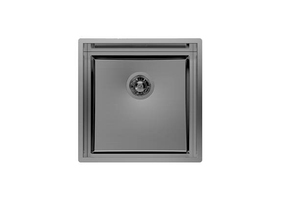 水槽 Quadra EVO Gun Metal