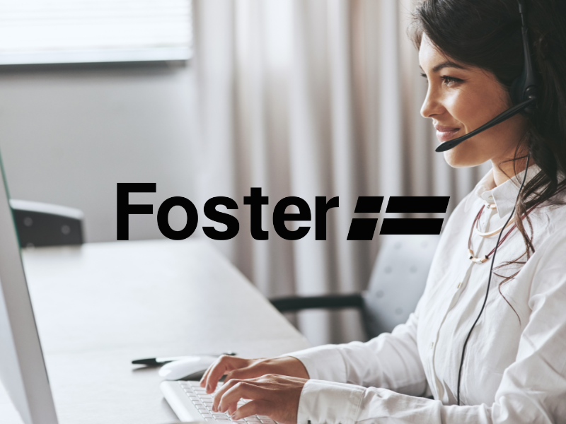 始终在您身边：福斯特（Foster）服务网络。
